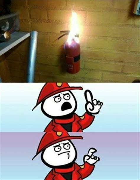 fire extinguisher memes|funny fire extinguisher fails.